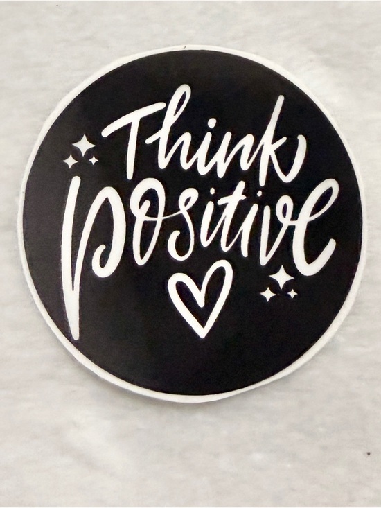 “Think Positive” Sticker - Picture 1 of 1